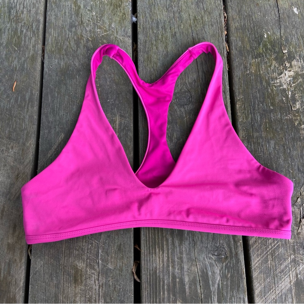 Jolyn Clothing Pink Bikini Top